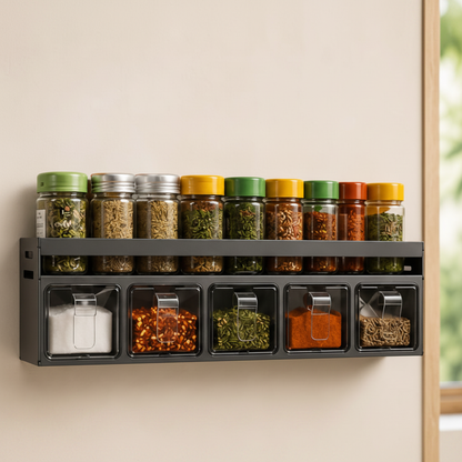 Spice Rack Wall Mounted